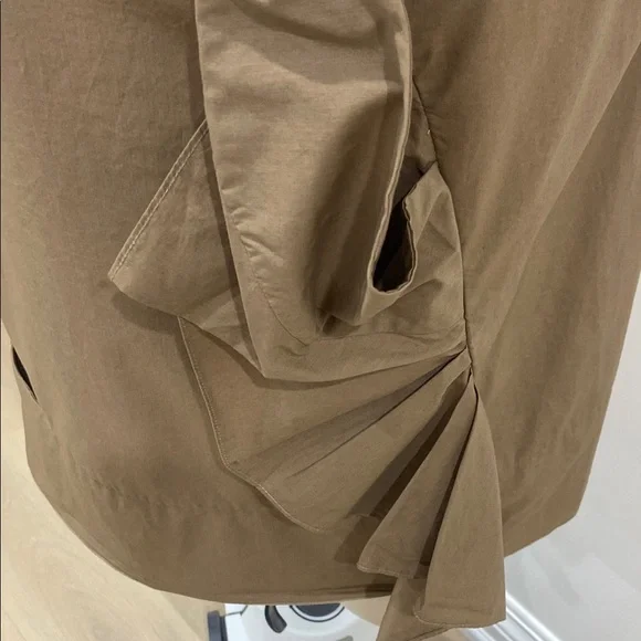 Marni Brown Ruffled Blouse - Picture 8 of 11